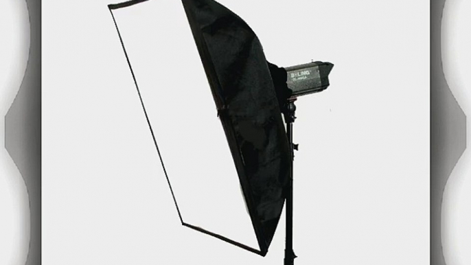 CowboyStudio 20 x 28in Photo Softbox for Strobe with Carry Case