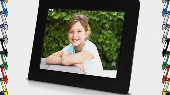 Sungale PF709 7-Inch Ultra-Slim Digital Photo Frame (Black)