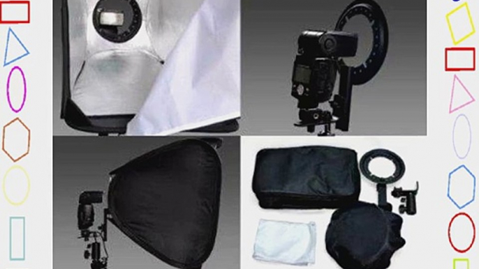 Studiohut 32x32 Large Square Easy Fold Photography/Video Speedlight Flash Softbox with L-Bracket