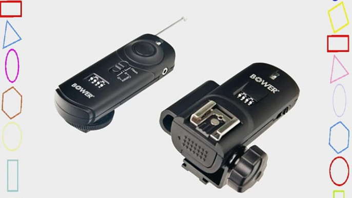 Bower RCRC3  3-In-1 Advanced Wireless Remote and Trigger for Canon EOS 7D 5D Mark II 50D 40D