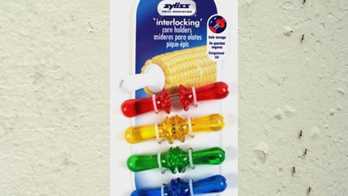 Set of 4 Zyliss Interlocking Corn Holders 144-Pack