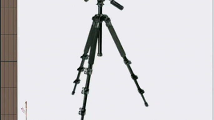 Calumet CK7100 Tripod Kit with 3-way Head Quick-release Plate and Built-in Spirit Level