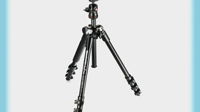 Manfrotto BeFree Compact Lightweight Tripod for Travel Photography (Black)