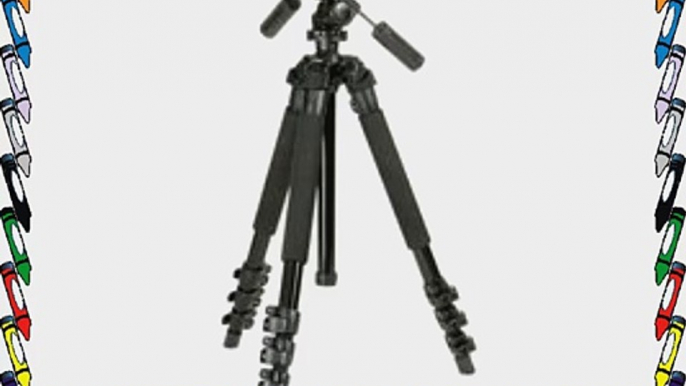 Calumet CK7300 Tripod Kit with 3-way Quick-release Head and Built-in Spirit Level