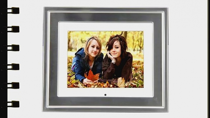 PANDIGITAL PAN8003M01 8 800 x 600 Resolution Digital Photo Frame (Brushed Silver with Bonus