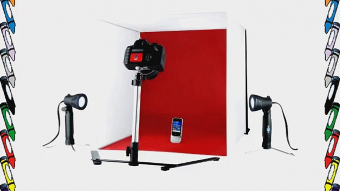 Shutter Starz 3086 Professional Quality Studio Prophotoz Kit Light Cube Product Photo Tent