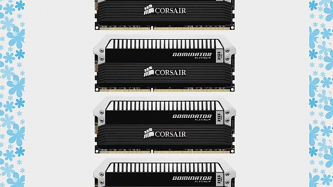 Corsair CMD16GX3M4A2133C9 Dominator Platinum 16GB (4x4GB) DDR3 2133 Mhz CL9 Enthusiast Desktop