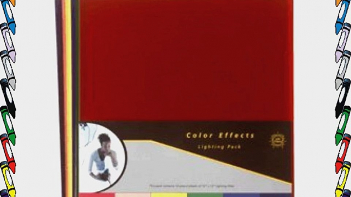 Lee Filters Color Effects Pack 12 Sheet Pack of 12x12 in. Lighting Filters