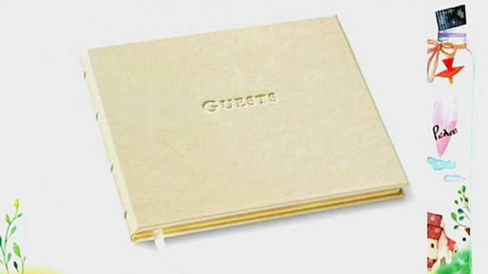 Guest Book Journal Freeport Ivory