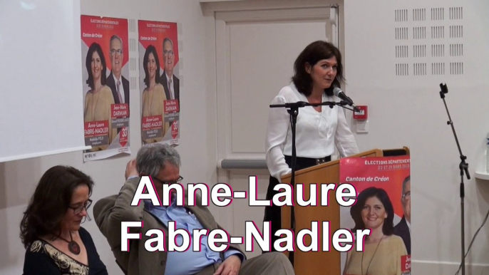 Anne-Laure Fabre-Nadler, candidate aux élections départementales 2015