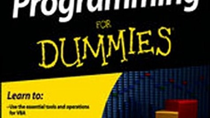 Download Excel VBA Programming For Dummies ebook {PDF} {EPUB}