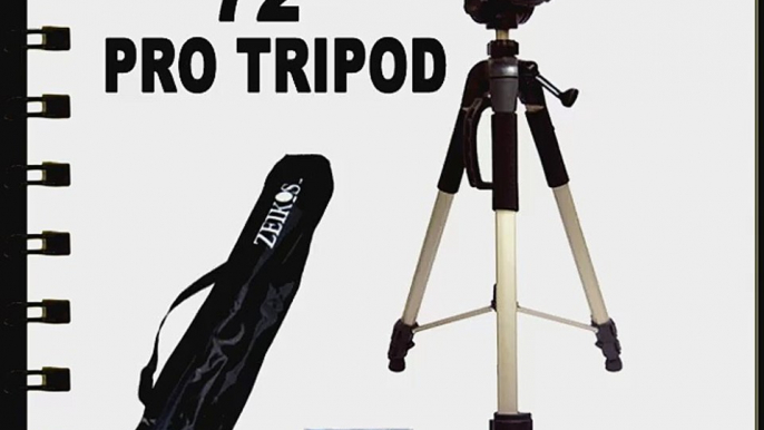 Professional PRO 72 Super Strong Tripod With Deluxe Soft Tripod Carrying Case For The Pentax