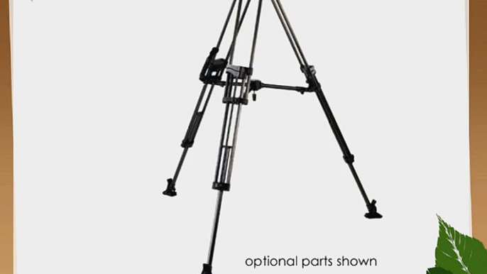 Miller Sprinter II Carbon Fiber 2-Stage Tripod Legs with 100mm Bowl Max. Height 60.2 Supports