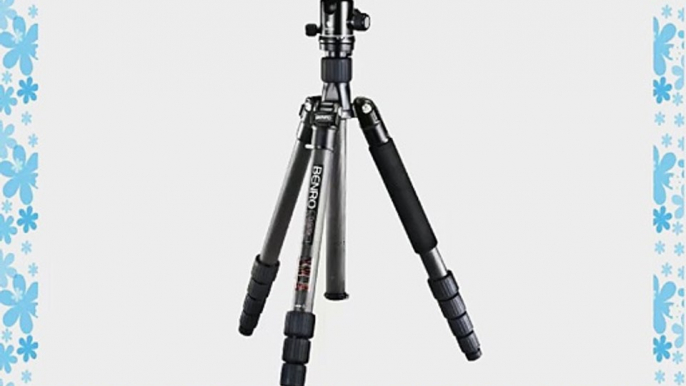 Benro C1691T Travel Angel Transfunctional Tripod Kit with Carbon Fiber Twist Lock Legs with