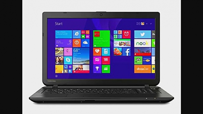 Toshiba Satellite C55B5298 156inch Laptop 21 GHz Intel Celeron N2830 Processor 4GB DIMM 500GB HDD Windows 81 Jet Black