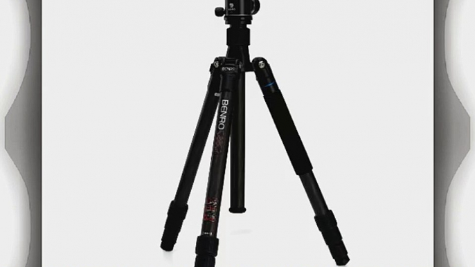 Benro C2682TV2 Travel Angel II Tripod Kit Carbon Fiber Twist Lock Legs with V2 Head (Black)