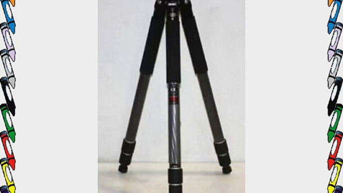 Calumet CK8145 8X Carbon Fiber Tripod 3-section Legs with Non-slip Rubber Leg Locks 70 Max