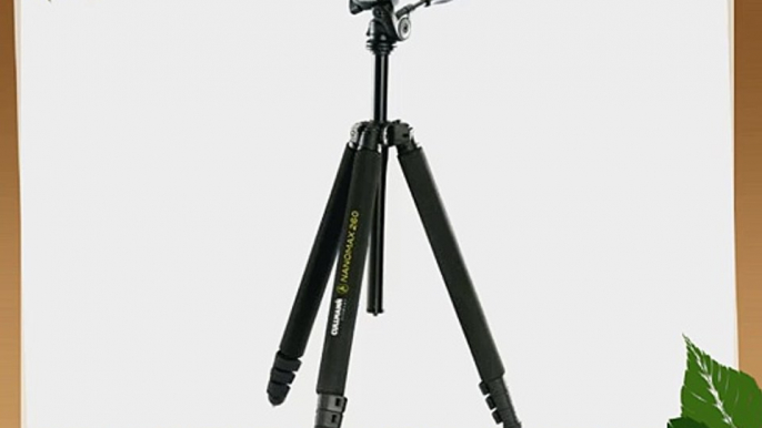 Cullmann CU 52601 Nanomax 260 Tripod with 3-Way QR Head (Black)