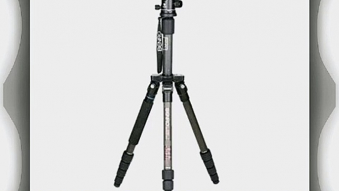 Benro A1192TB0 Travel Flat II Tripod Kit with Aluminum Twist Lock Legs and B0 Head (Black)