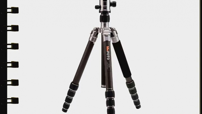 Mefoto C2350Q2T GlobeTrotter Carbon Fiber Travel Tripod Kit (Titanium)