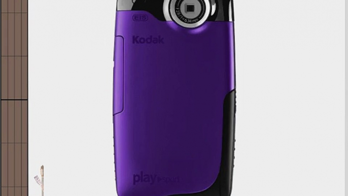 Kodak PlaySport (Zx3) HD Waterproof Pocket Video Camera (Purple)