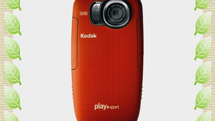 Kodak PlaySport (Zx5) HD Waterproof Pocket Video Camera - Red  (2nd Generation)