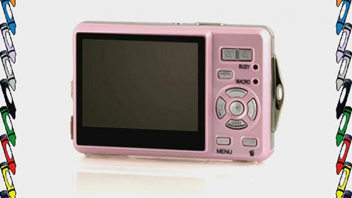 Vivitar ViviCam 5399 Underwater Pink Camera 5.0 Mega Pixels 2.4 TFT LCD Screen