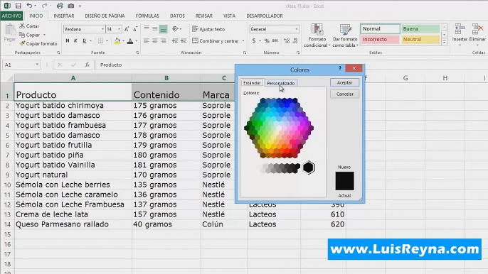 15.Curso Excel 2013 Los formatos de celda en Excel (Clase 15 de 25)