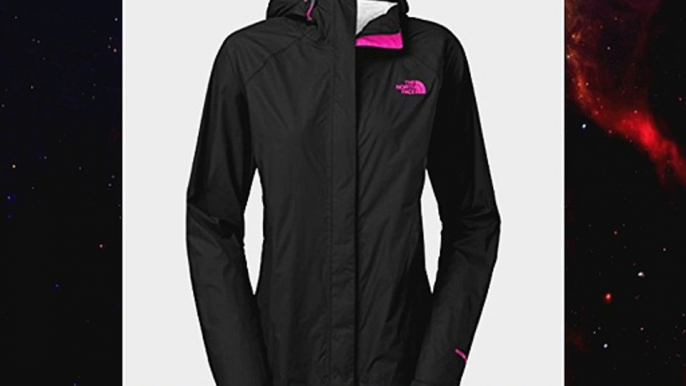 Womens The North Face Venture Jacket TNF BlackGlo Pink Size Medium