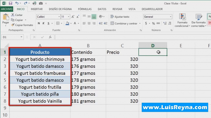 18.Curso Excel 2013 Copiar formatos de celda en Excel (Clase 18 de 25)