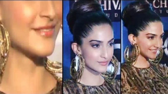 Sexy Babe Sonam Kapoor Hot Lusty Lips Shows @ GQ Men Of The Year Awards