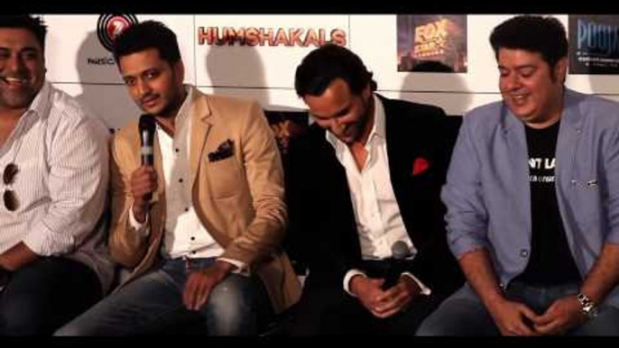 Humshakals : Press Conference | Mumbai | Saif, Riteish, Ram, Sajid, Esha, Tammannah