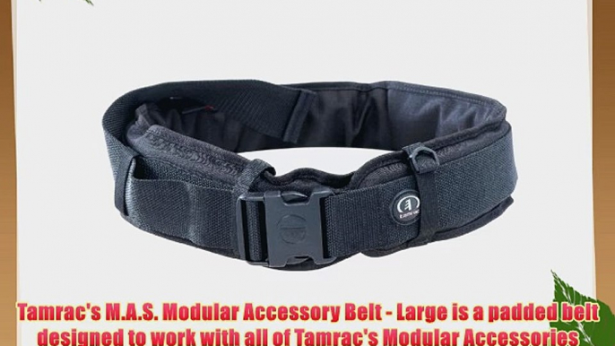 Tamrac M.A.S. Large Modular Accessory Belt (Black)