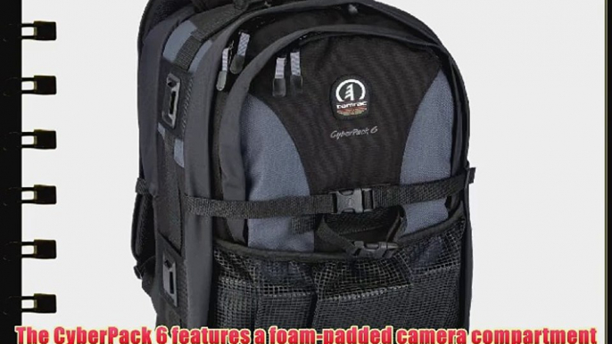 Tamrac 5256 Black CyberPack 6 Photo/Laptop Backpack (Black)