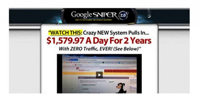 Google Sniper 2.0 - Money Making Sites