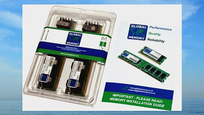 8GB (2 x 4GB) DDR2 800MHz PC2-6400 240-PIN ECC FULLY BUFFERED (FBDIMM) MEMORY RAM KIT FOR MAC