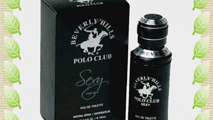 Beverly Hills Polo Club Sexy Eau de Toilette Spray for Men 3.4 Ounce