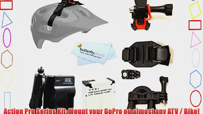 All in 1 ATV/Bike Mount Kit For For GoPro HD HERO3 GoPro HERO3  and GoPro AHDBT-201 AHDBT-301