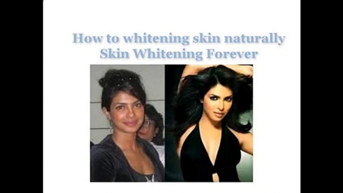 How to lighten skin naturally - Skin Whitening Forever Review