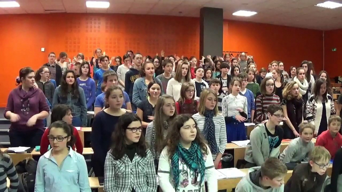 Ecole en choeur-Académie de Rennes-Collège Georges  Brassens Le Rheu-Collège Anne de Bretagne  Rennes-Collège Le Chêne vert Bain de Bretagne