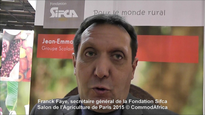 Franck Faye, secrétaire général Fondation Sifca