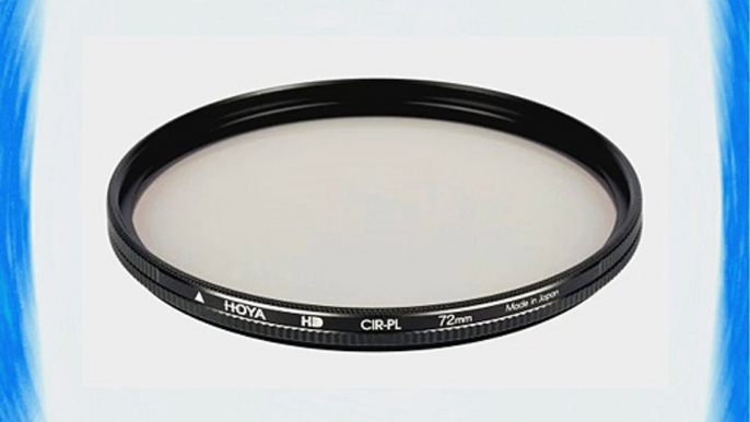 Hoya 72mm Circular Polarizer HD Hardened Glass 8-layer Multi-Coated Filter