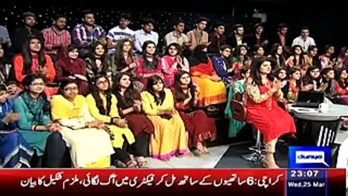 Mazaaq raat on Dunya News – 25th March 2015