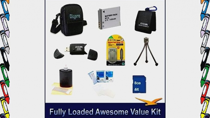 Fully Loaded Awesome Value Kit For The Canon Powershot SX500SX260D10S95 SX280