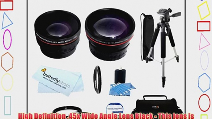 Lens Bundle Kit For Sony NEX-F3 NEX-7 NEX-5N NEX-5 NEX-3 NEX-C3 NEX-5R Interchangeable Lens