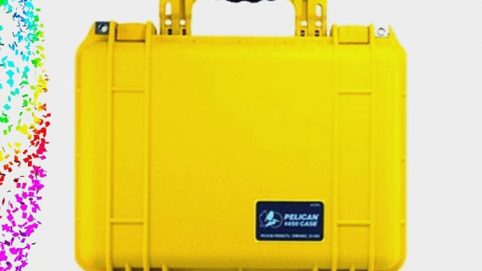 Pelican 1450 Case w/Foam (Yellow)