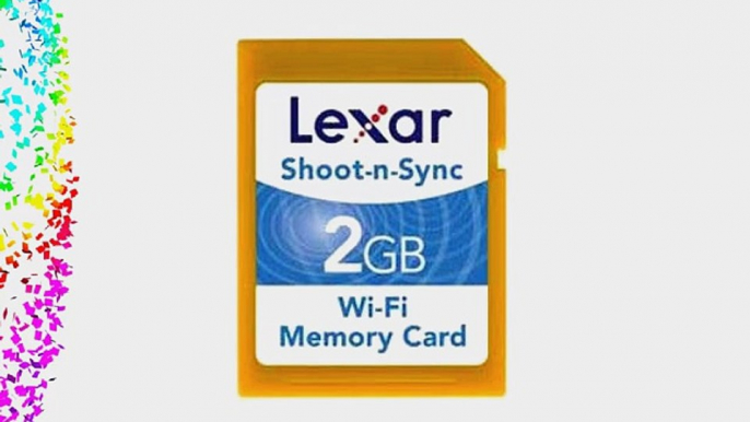 Lexar 2 GB Shoot-n-Sync Wi-Fi Memory Card LSDW2GBACNA