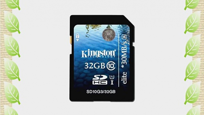 Kingston Digital 32GB SDHC Class 10 Flash Card G3 (SD10G3/32GB)