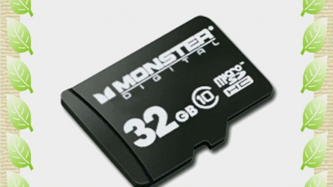 Monster Digital Bunker Series 32 GB microSDHC Class 10 Flash Memory Card USD-0032-101