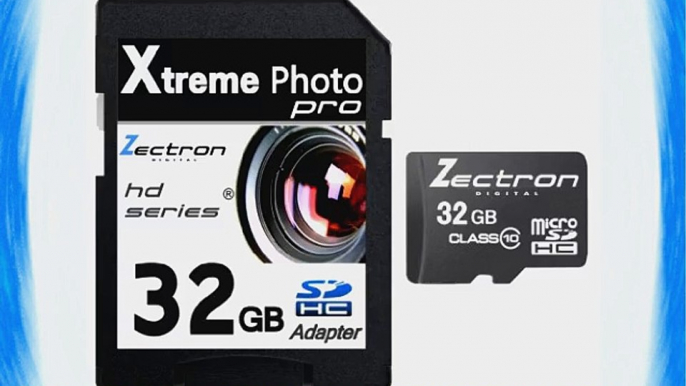 Zectron 32GB Micro SD SDHC Memory card FOR Panasonic Lumix DMC-FZ40 CAMERA